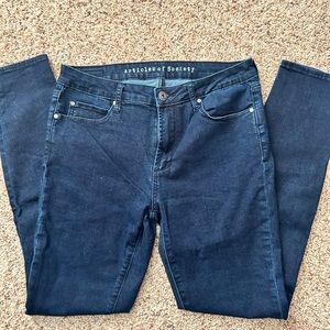 Article of Society Dark Skinny Jeans Size 28/6